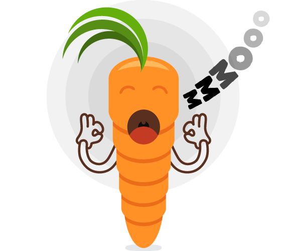 Carrot Showering